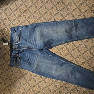 Men's jeans, slim fit, medium blue color